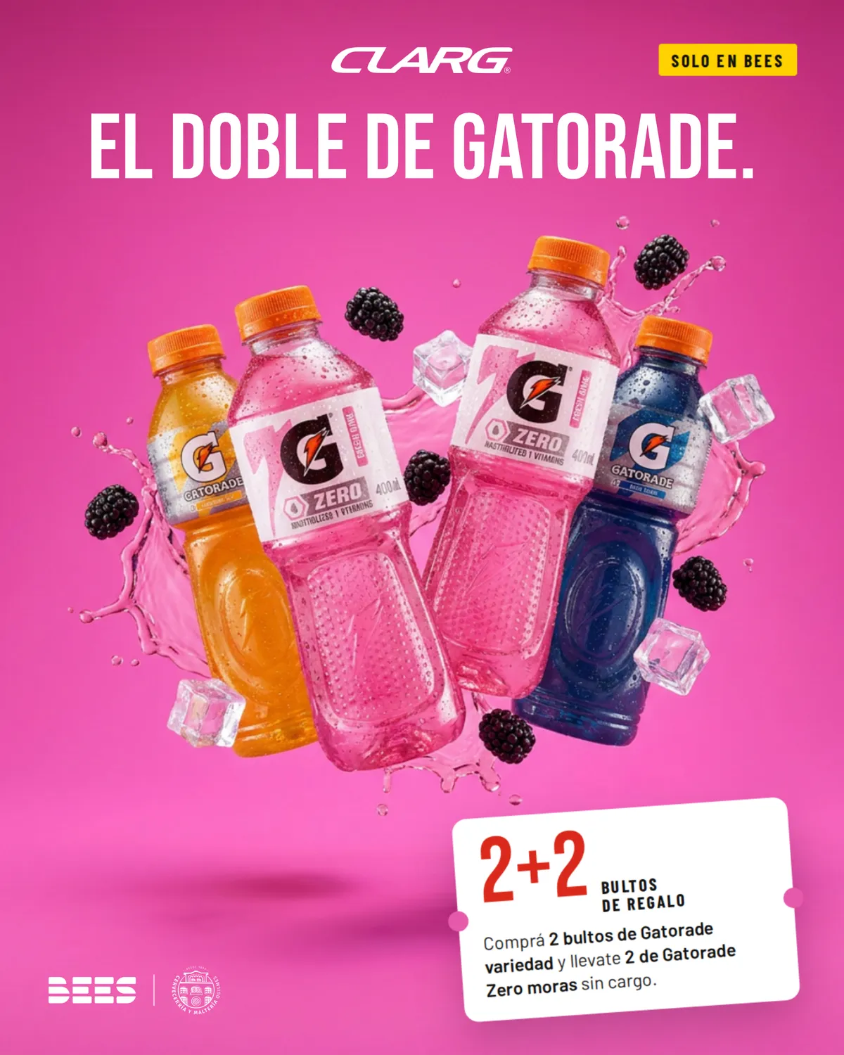 Una pieza terminada para CLARG: «El doble de Gatorade»