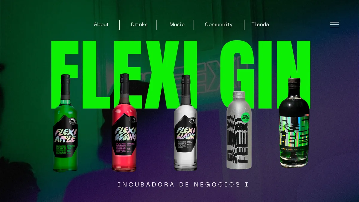 Flexi Gin — pieza U8-01