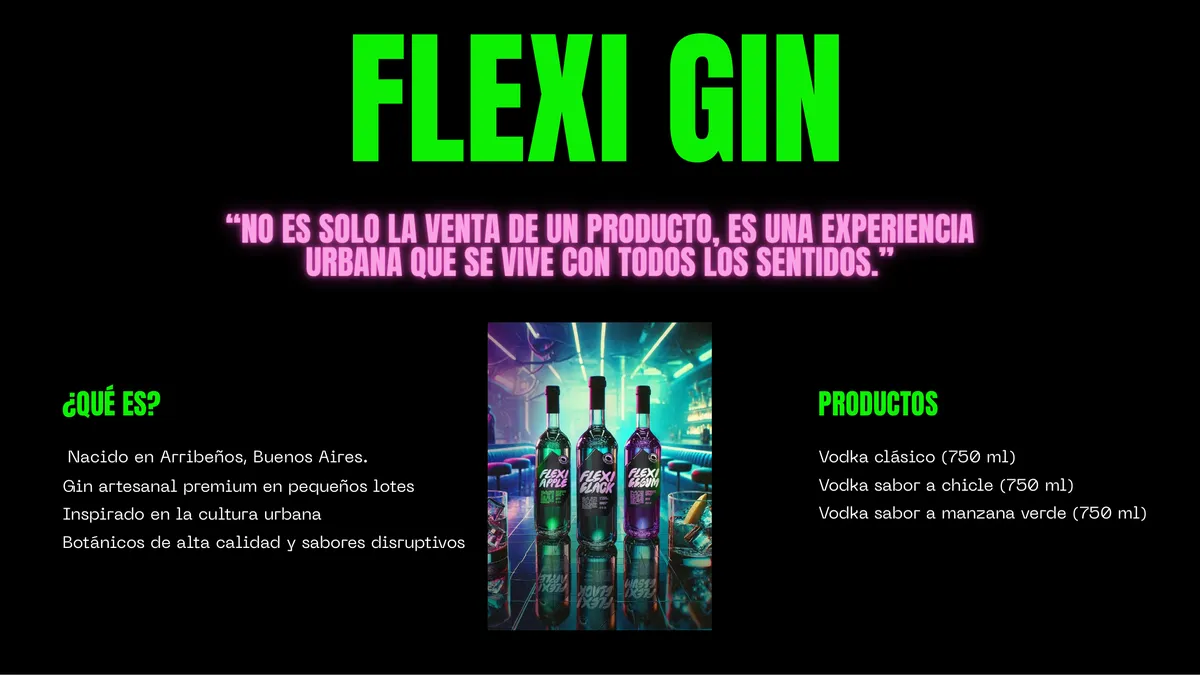 Flexi Gin — pieza U8-02